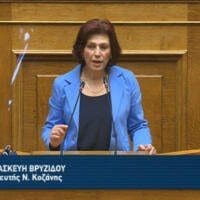 Π. Βρυζίδου: Ομιλία στην Ολομέλεια της Βουλής για το ν/σ του Υπουργείου Παιδείας "Εισαγωγή στην τριτοβάθμια εκπαίδευση, προστασία της ακαδημαϊκής ελευθερίας, αναβάθμιση του ακαδημαϊκού περιβάλλοντος και άλλες διατάξεις" - Eordaialive.com