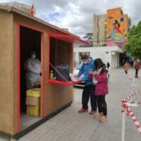 Κοζάνη: Αρνητικά όλα τα rapid tests στην κεντρική πλατεία