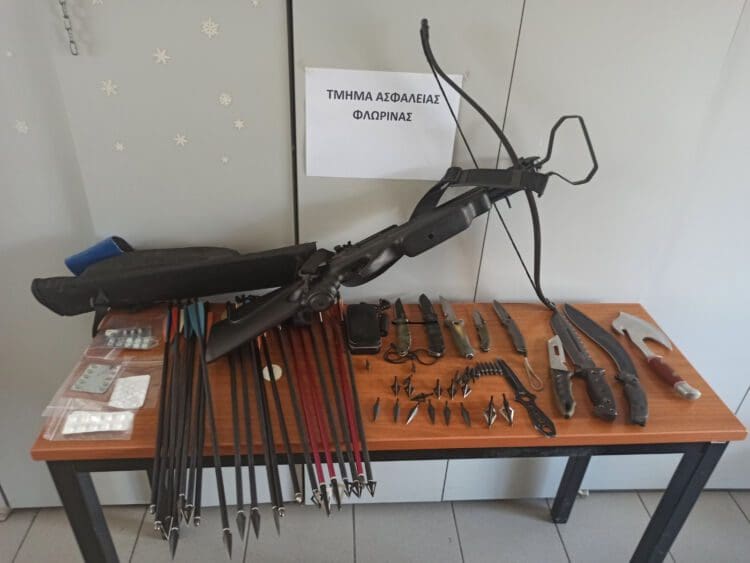 Συνελήφθη 42χρονος ημεδαπός σε περιοχή της Ημαθίας για παράβαση της νομοθεσίας περί όπλων και κατοχή ναρκωτικών ουσιών