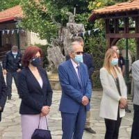 Η Π. Βρυζίδου στη Δαμασκηνιά Βοΐου για το ετήσιο μνημόσυνο υπέρ των πεσόντων Μακεδονομάχων στη μάχη της Οσνίτσανης