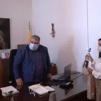 Η Πρέσβης της Βοσνίας-Ερζεγοβίνης επισκέφθηκε τον Δήμαρχο Εορδαίας.