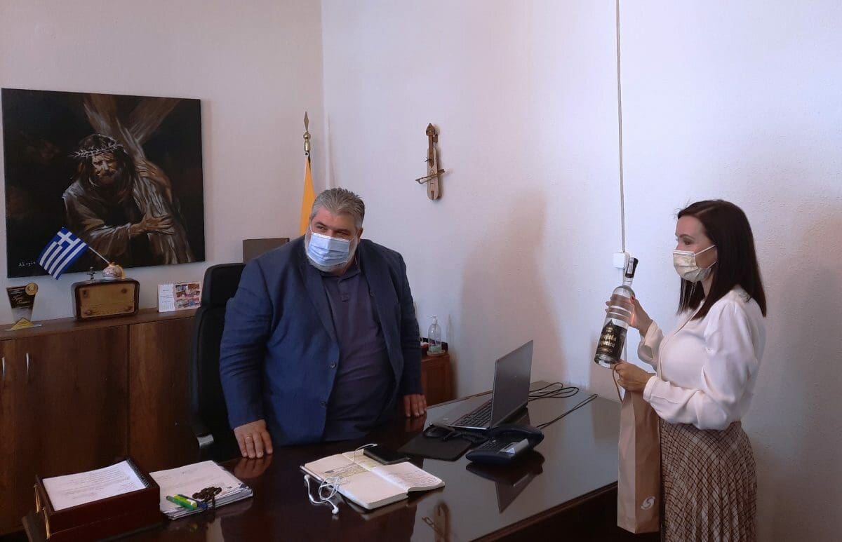 Η Πρέσβης της Βοσνίας-Ερζεγοβίνης επισκέφθηκε τον Δήμαρχο Εορδαίας.