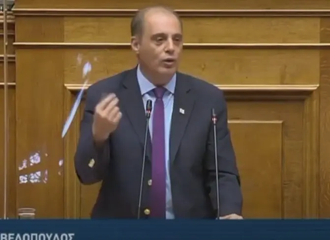 Κ.Βελόπουλους προς Χατζηδάκη στη Βουλή- ''Είσαι Υπουργός τον Ρεπό- Σου λέγαμε μη πουλάς τη ΔΕΗ- ΛΑΡΚΟ ''(βίντεο)