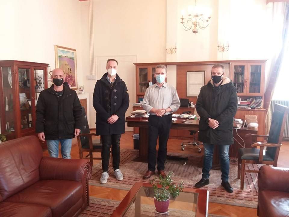 Ένωσης Στρατιωτικών Περιφερειακής Ενότητας Κοζάνης : Συνάντηση με τον Δήμαρχο Κοζάνης Λάζαρο Μαλούτα