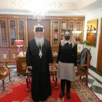 Επίσκεψη στο Μητροπολίτη Σερβίων και Κοζάνης πραγματοποίησε η Αντιπεριφερειάρχης Π.Ε. Κοζάνης