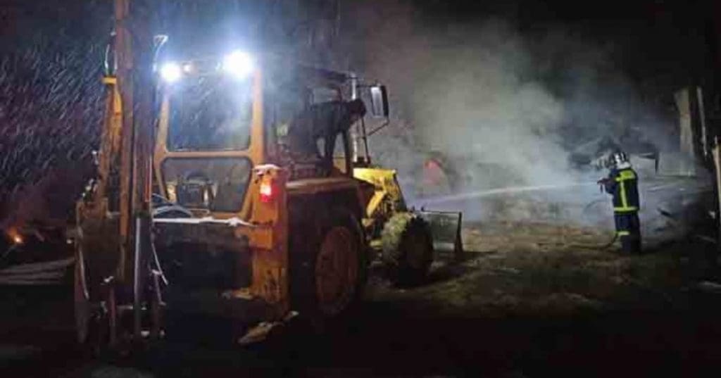 Καστοριά: Κάηκε ολοσχερώς κτηνοτροφική μονάδα στην Πτελέα