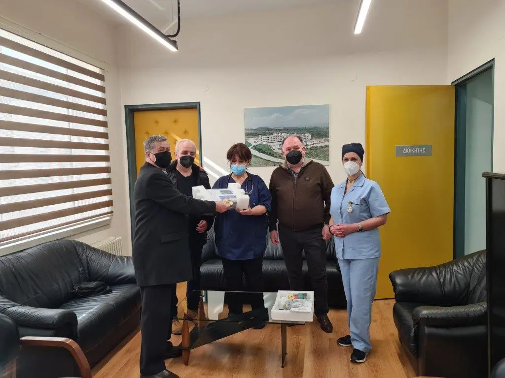 Μποδοσάκειο Νοσοκομείο: Δωρεά ψηφιακού φορητού Ηλεκτροκαρδιογράφου από τον Σύλλογο Καρκινοπαθών Εορδαίας