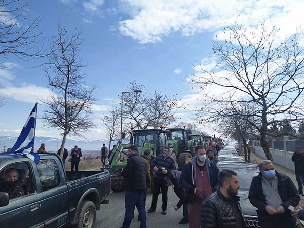 Κινητοποίηση των αγροτών στην Περιφέρεια Δυτικής Μακεδονίας - Τα τρακτέρ στους δρόμους (βίντεο - φωτο)