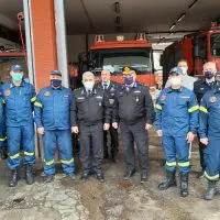 Την Περιφέρεια Δυτικής Μακεδονίας επισκέφθηκε ο αρχηγός του Πυροσβεστικού Σώματος, Αντιστράτηγος ΠΣ Αλέξιος Ράπανος