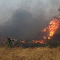 Πραγματοποιήθηκε άσκηση μεγάλης κλίμακας, για την αντιμετώπιση δασικής πυρκαγιάς με την κωδική ονομασία «ΔΙΑ ΠΥΡΟΣ 2022»
