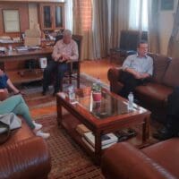Συνάντηση του δημάρχου Κοζάνης Λάζαρου Μαλούτα με τον αναπληρωτή διευθύνοντα σύμβουλο Δικτύου ΔΕΔΔΗΕ Ηρακλή Μενεγάτο