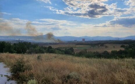 Εορδαία: Φωτιά σε χώρο των αποθέσεων της ΔΕΗ - Στο ίδιο έργο θεατές οι κάτοικοι του Καρυοχωρίου, Αγίου Χριστοφόρου και Σπηλιάς