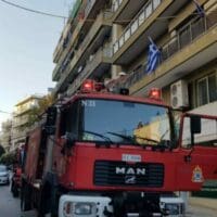 Φωτιά σε διαμέρισμα στην οδό Βενιζέλου στην Κοζάνη