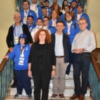 Στο δήμαρχο Κοζάνης Λάζαρο Μαλούτα οι αθλητές του τοπικού τμήματος Special Olympics Hellas