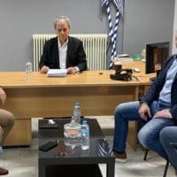 Γιώργος Αμανατίδης - Συνάντηση με τους Προέδρους των Κοινοτήτων Λευκοπηγής