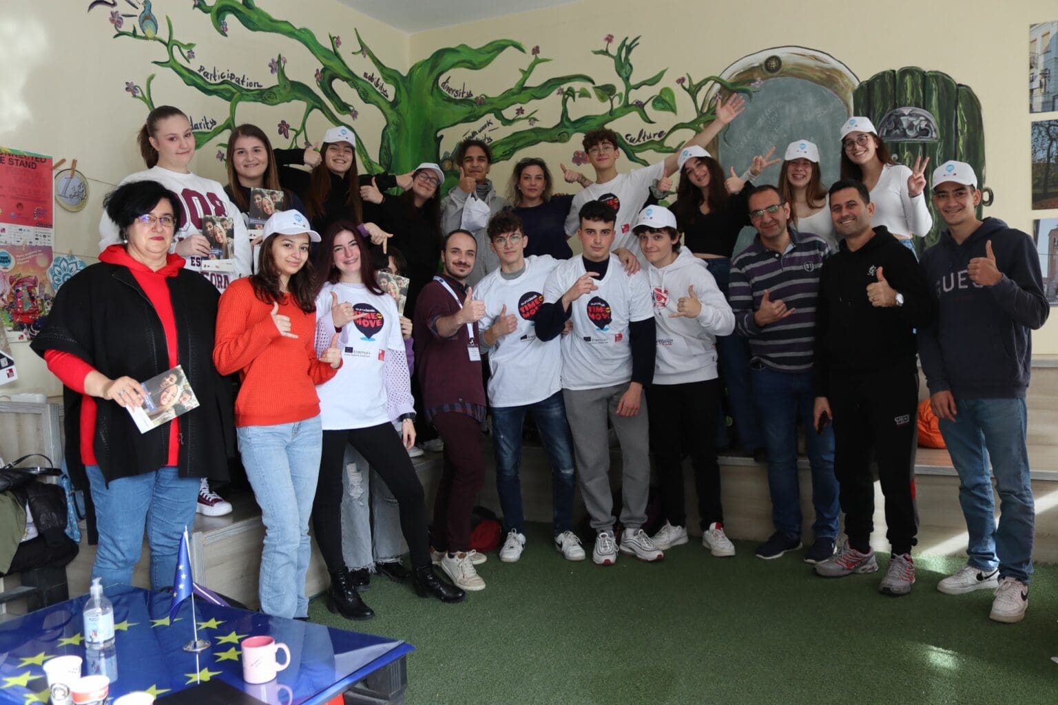 Εκπαιδευτική επίσκεψη μαθητών του 3ου ΓΕΛ Κοζάνης και μαθητών από Βουλγαρία και Τουρκία που συμμετέχουν σε πρόγραμμα Erasmus+ στο ED Δυτικής Μακεδονίας
