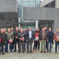 Επίσκεψη του Δημοτικού Συμβουλίου Κοζάνης στη νέα Πανεπιστημιούπολη (φωτογραφίες)