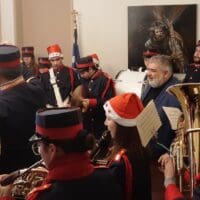 Ευχές και πρωτοχρονιάτικα κάλαντα δέχθηκε ο Δήμαρχος Εορδαίας Παναγιώτης Πλακεντάς, από την Φιλαρμονική του Δήμου «O Αριστοτέλης». (βίντεο)