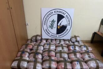 Συνελήφθη αλλοδαπός για διακίνηση μεγάλης ποσότητας ακατέργαστης κάνναβης, βάρους -53- κιλών, από αστυνομικούς της Διεύθυνσης Αστυνομίας Καστοριάς