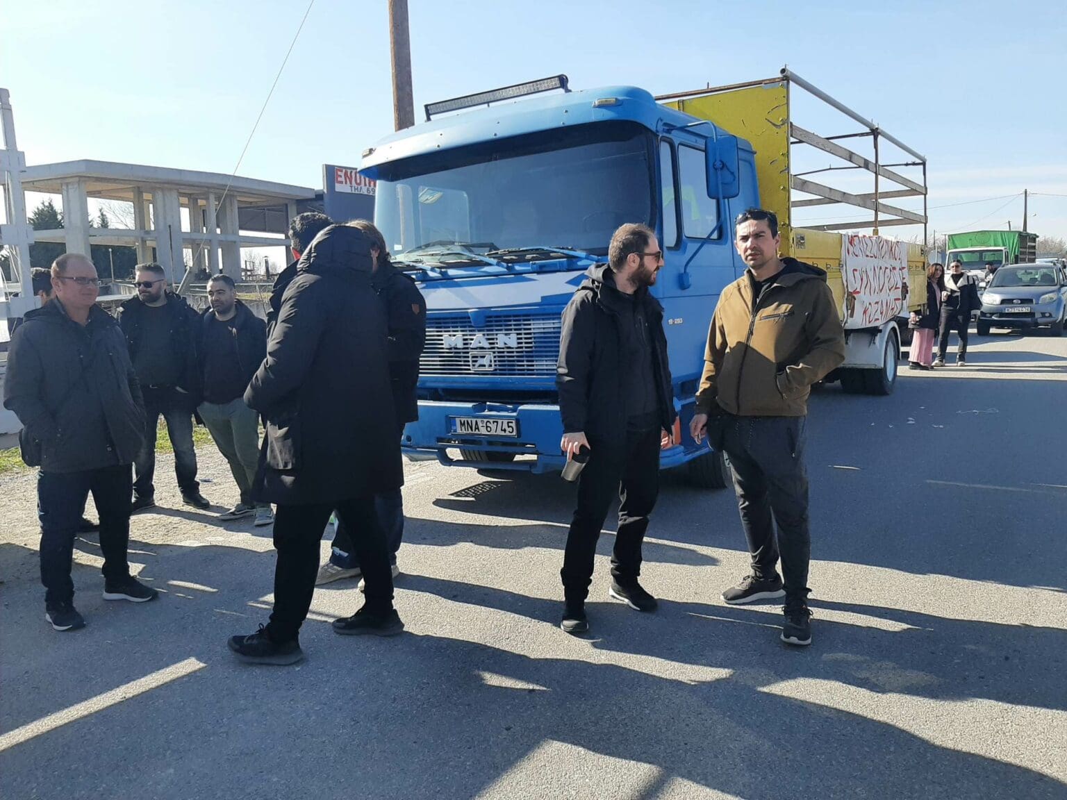 Μηχανοκίνητη πορεία διαμαρτυρίας μελισσοκόμων στην Κοζάνη