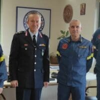 Ο Διοικητής Πυροσβεστικών Υπηρεσιών Περιφέρειας Δυτικής Μακεδονίας, Αρχιπύραρχος Π.Σ. κ. Κωνσταντίνος ΤΣΑΛΙΚΗΣ, επισκέφθηκε τον Γενικό Περιφερειακό Αστυνομικό Διευθυντή, Ταξίαρχο κ. Σπυρίδων ΔΙΟΓΚΑΡΗ.