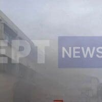Πυρκαγιά στο 3ο Λύκειο Κοζάνης- Εκκενώθηκε άμεσα απο την Διεύθυνση του σχολείου (φωτό)