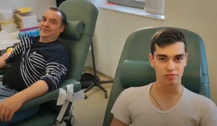 Αιμοδοσία Σπάρτακου στο Μποδοσάκειο Νοσοκομείο Πτολεμαΐδας (βίντεο)