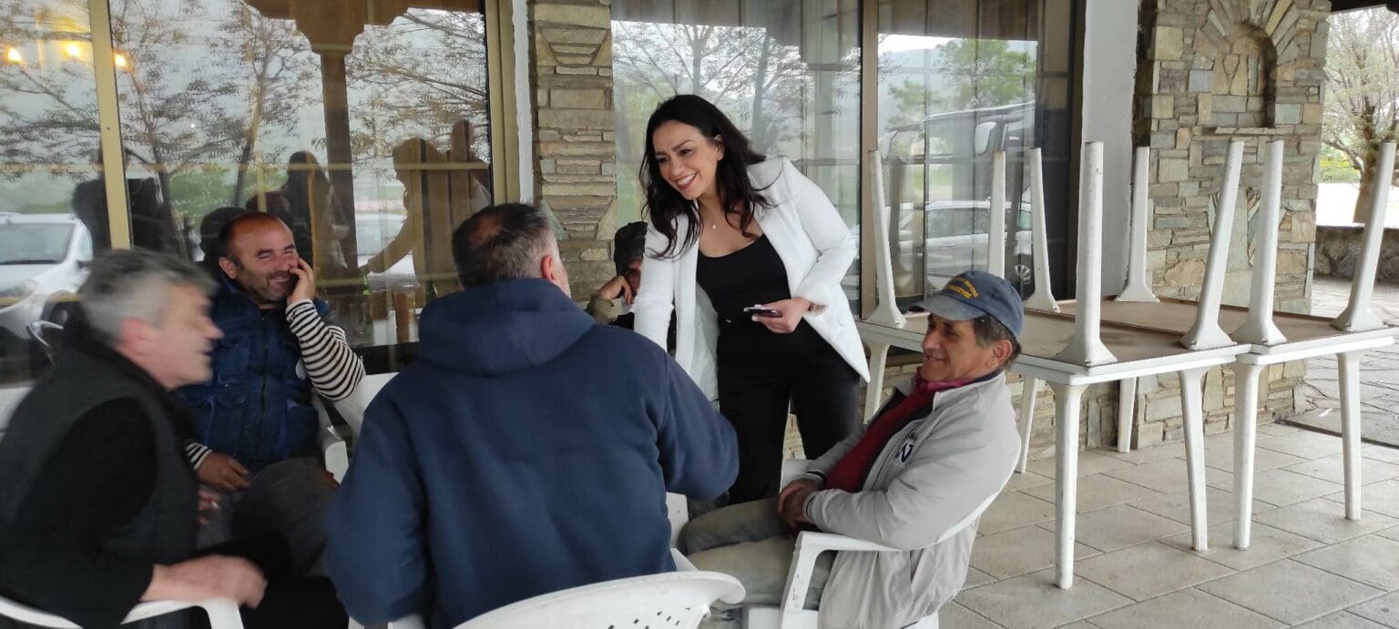 Η υποψήφια βουλευτής του ΣΥΡΙΖΑ-ΠΣ Έφη Μιχελάκη σε χωριά του Βοϊου-Επισκέψεις σε Παλαιόκαστρο, Μικρόκαστρο και Καλονέρι