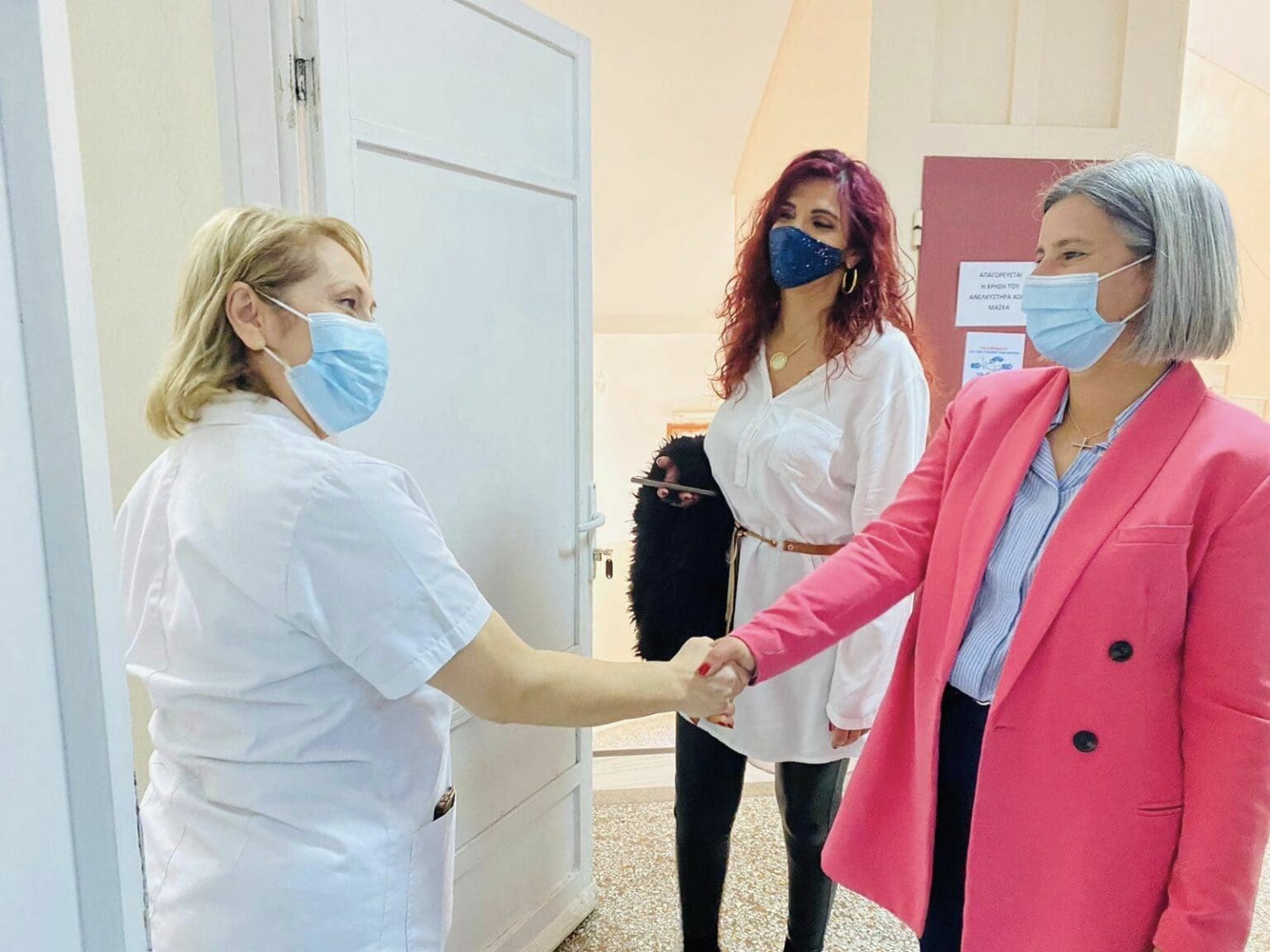To Mαμάτσειο Νοσοκομείο Κοζάνης επισκέφθηκε η υπ βουλευτής Ευαγγελία Πρώϊου