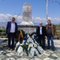 Ο υποψήφιος βουλευτής του ΣΥΡΙΖΑ Κώστας Πασσαλίδης στην Ερμακιά: «Ποτέ ξανά φασισμός-Τιμή και δόξα στους πατριώτες της Εθνικής Αντίστασης»