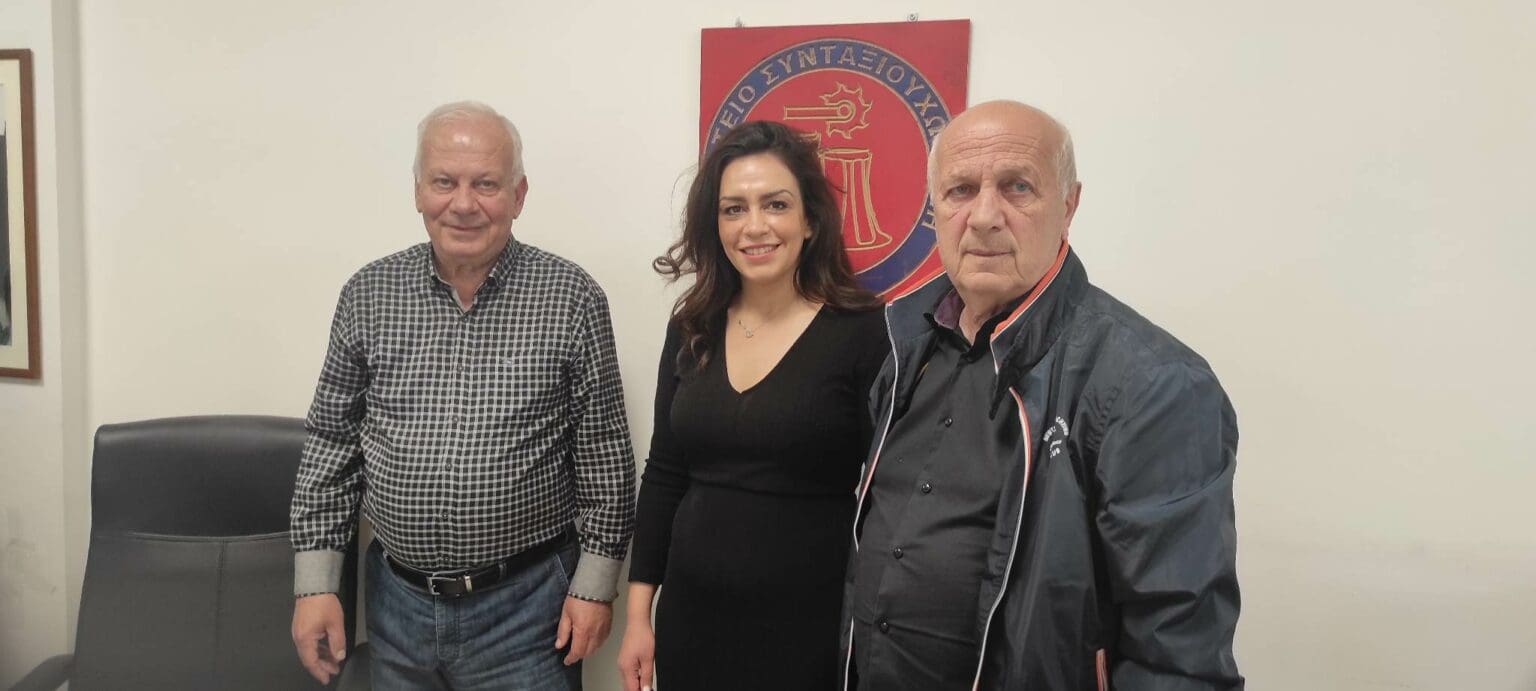 Έφη Μιχελάκη-Υποψήφια βουλευτής ΣΥΡΙΖΑ ΠΣ: Επισκέψεις σε «Σπάρτακο»-Σωματείο Συνταξιούχων ΔΕΗ και Αστυνομικό Τμήμα Πτολεμαΐδας