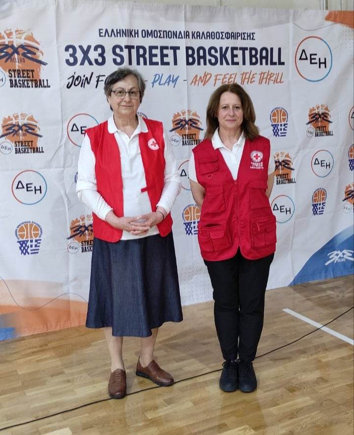 Eordaialive.com - Τα Νέα της Πτολεμαΐδας, Εορδαίας, Κοζάνης Το Περιφερειακό Τμήμα του Ελληνικού Ερυθρού Σταυρού Πτολεμαΐδας, στην Υγειονομική κάλυψη του "3x3 ΔΕΗ street basketball Πτολεμαΐδα 2023"
