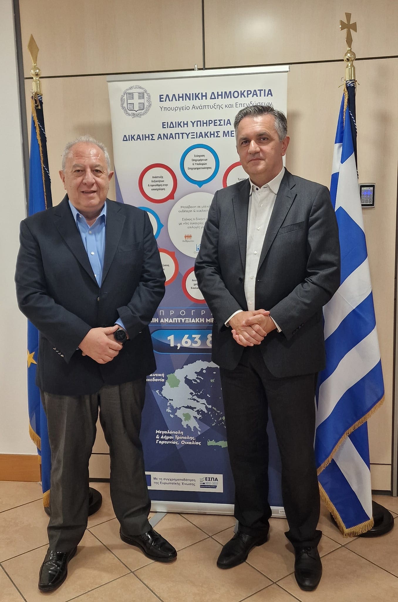 Γ. Κασαπίδης: Άμεση επίσπευση των μέτρων στήριξης για την επιχειρηματικότητα μέσω του Προγράμματος Δίκαιης Αναπτυξιακής Μετάβασης και αξιοποίηση των 5 δις ευρώ του ΔΑΜ