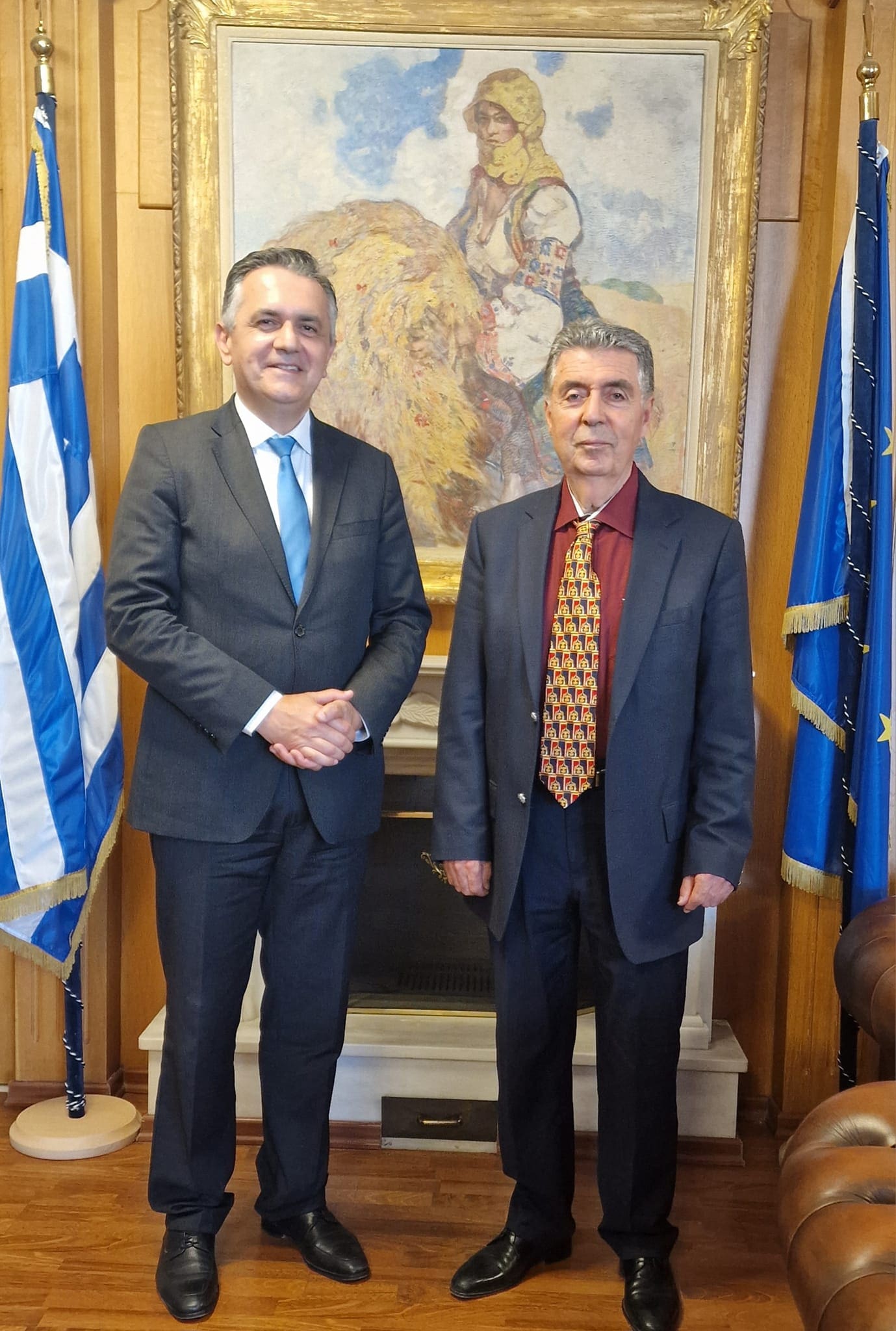 Eordaialive.com - Τα Νέα της Πτολεμαΐδας, Εορδαίας, Κοζάνης Συναντήσεις του Περιφερειάρχη Δυτικής Μακεδονίας Γ. Κασαπίδη με τον Υπηρεσιακό Υπουργό Αγροτικής Ανάπτυξης Γιώργο Τσακίρη και τον Πρόεδρο του ΕΛΓΑ Ανδρέα Λυκουρέντζο στην Αθήνα