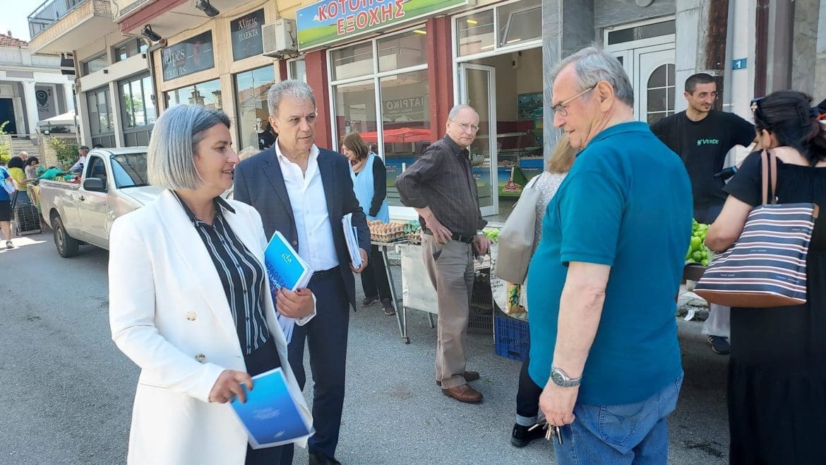 Περιοδεία Αμανατίδη – Πρώϊου στα Σέρβια - Eordaialive.com