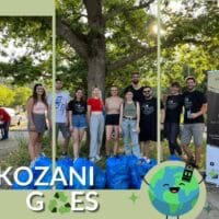 Η εθελοντική ομάδα της GO Alive υλοποίησαν δράση καθαρισμού στον χώρο διεξαγωγής του Νιαήμερου στην Κοζάνη