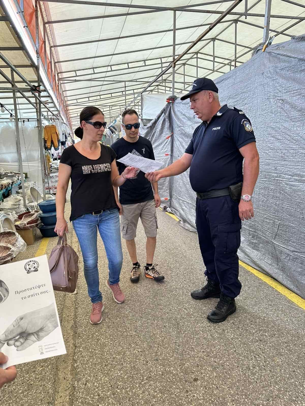 Στοχευμένοι έλεγχοι της Διεύθυνσης Αστυνομίας Καστοριάς σε θέματα Τάξης και Ασφάλειας, στο πλαίσιο της ετήσιας εμποροπανήγυρης του Δήμου Άργους Ορεστικού