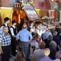 Μέγας Πανηγυρικός Εσπερινός στον Ιερό Ναό Αγίου Δημητρίου Καρυοχωρίου, τιμώντας τη μνήμη των Πέντε Νέο μαρτύρων της Σαμοθράκης. (βίντεο )