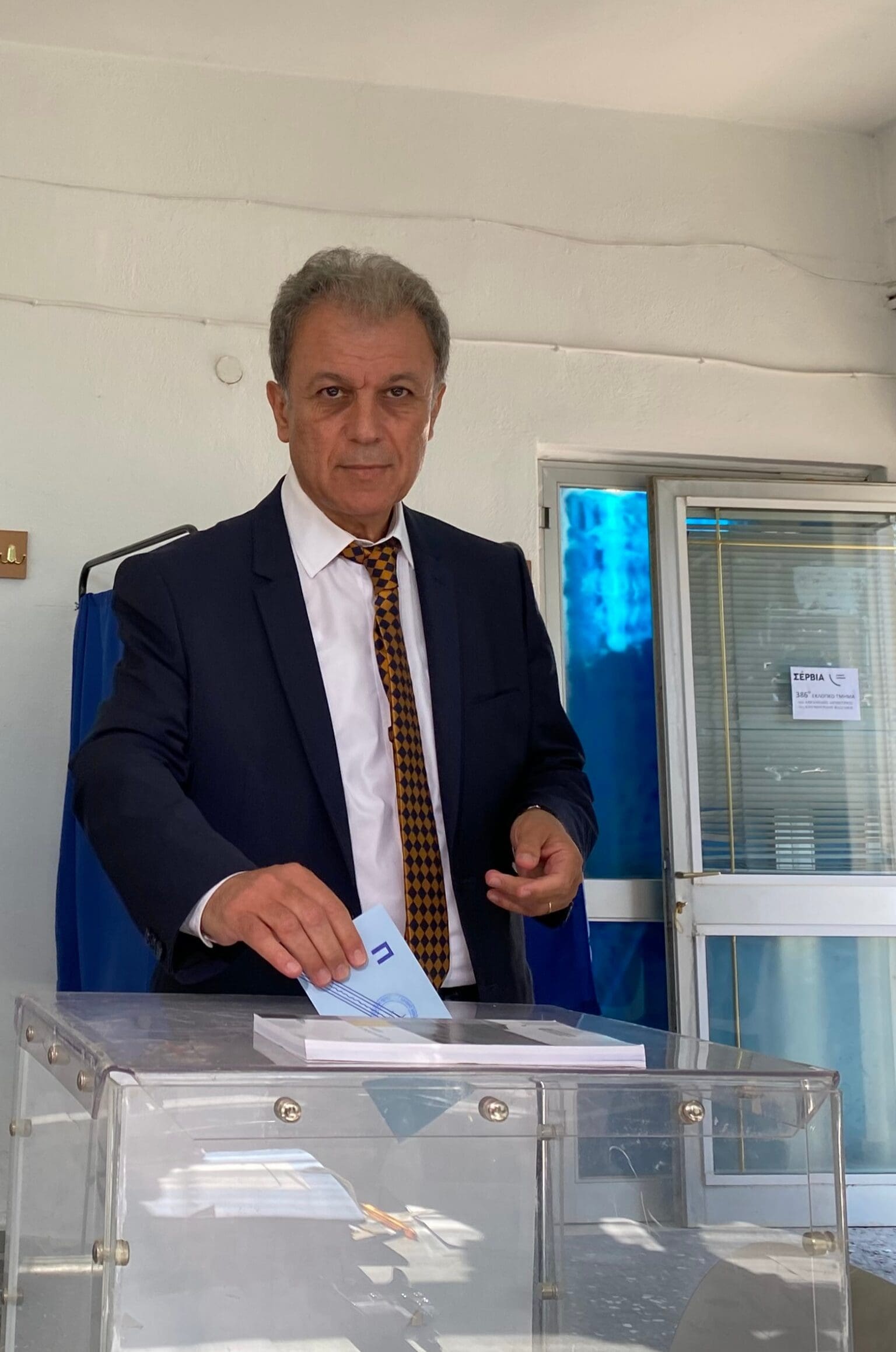 Eordaialive.com - Τα Νέα της Πτολεμαΐδας, Εορδαίας, Κοζάνης Στη Μεσιανή ψήφισε ο Γιώργος Αμανατίδης
