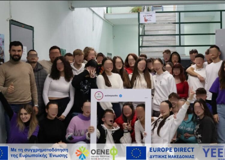 Εκπαιδευτική επίσκεψη του ΟΕΝΕΦ στο 3ο ΓΕΛ Φλώρινας στο πλαίσιο του σχεδίου “Ενδυναμώνοντας τη Νέα Γενιά: Συμμετοχή των Νέων στις Ευρωπαϊκές Εκλογές (YEEEs24)”