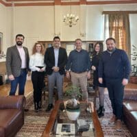 Συνάντηση του Δημάρχου Κοζάνης Γιάννη Κοκκαλιάρη με στελέχη του Ομίλου Ενεργών Νέων Δυτικής Μακεδονίας - Europe Direct Δυτικής Μακεδονίας