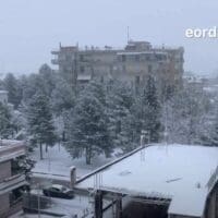 Πτολεμαΐδα: Το πρώτο χιόνι για το 2024 (βίντεο)