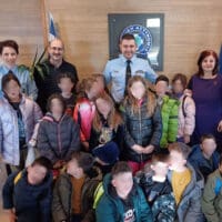 Επίσκεψη μαθητών του 1ου Δημοτικού Σχολείου Καστοριάς στο Αστυνομικό Μέγαρο Καστοριάς