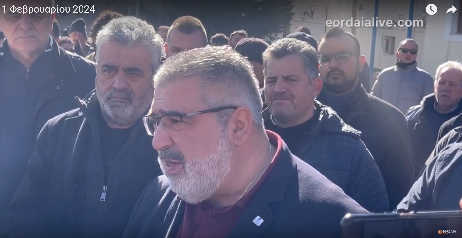 Πτολεμαΐδα : Μεγάλη συγκέντρωση αγροτών - Δήμαρχος Εορδαίας -« Είμαστε μαζί σας στο δίκαιο αγώνα » ( βίντεο)