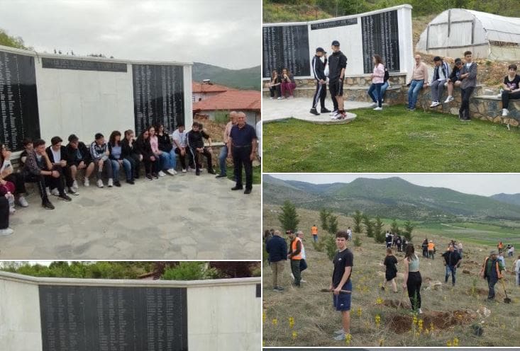 Τη μαρτυρική Κοινότητα των Πύργων επισκέφθηκαν Γερμανοί και Έλληνες μαθητές!