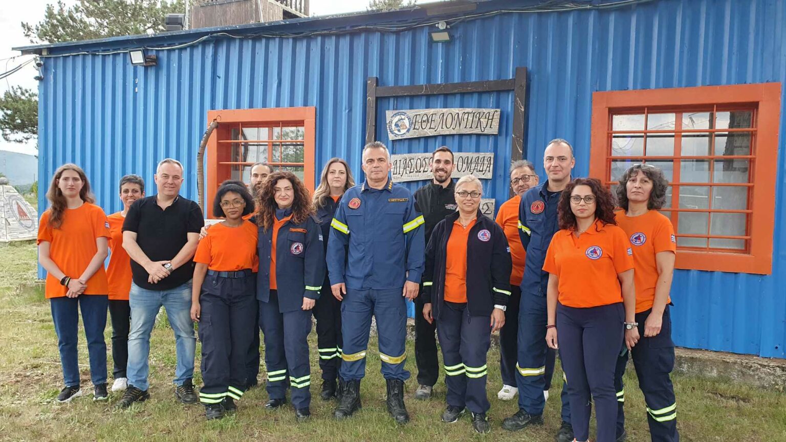 Εθελοντική Διασωστική Ομάδα Πτολεμαΐδας: Επίσκεψη Διοικητή Πυροσβεστικής ΠΕ Κοζάνης