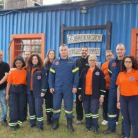 Εθελοντική Διασωστική Ομάδα Πτολεμαΐδας: Επίσκεψη Διοικητή Πυροσβεστικής ΠΕ Κοζάνης