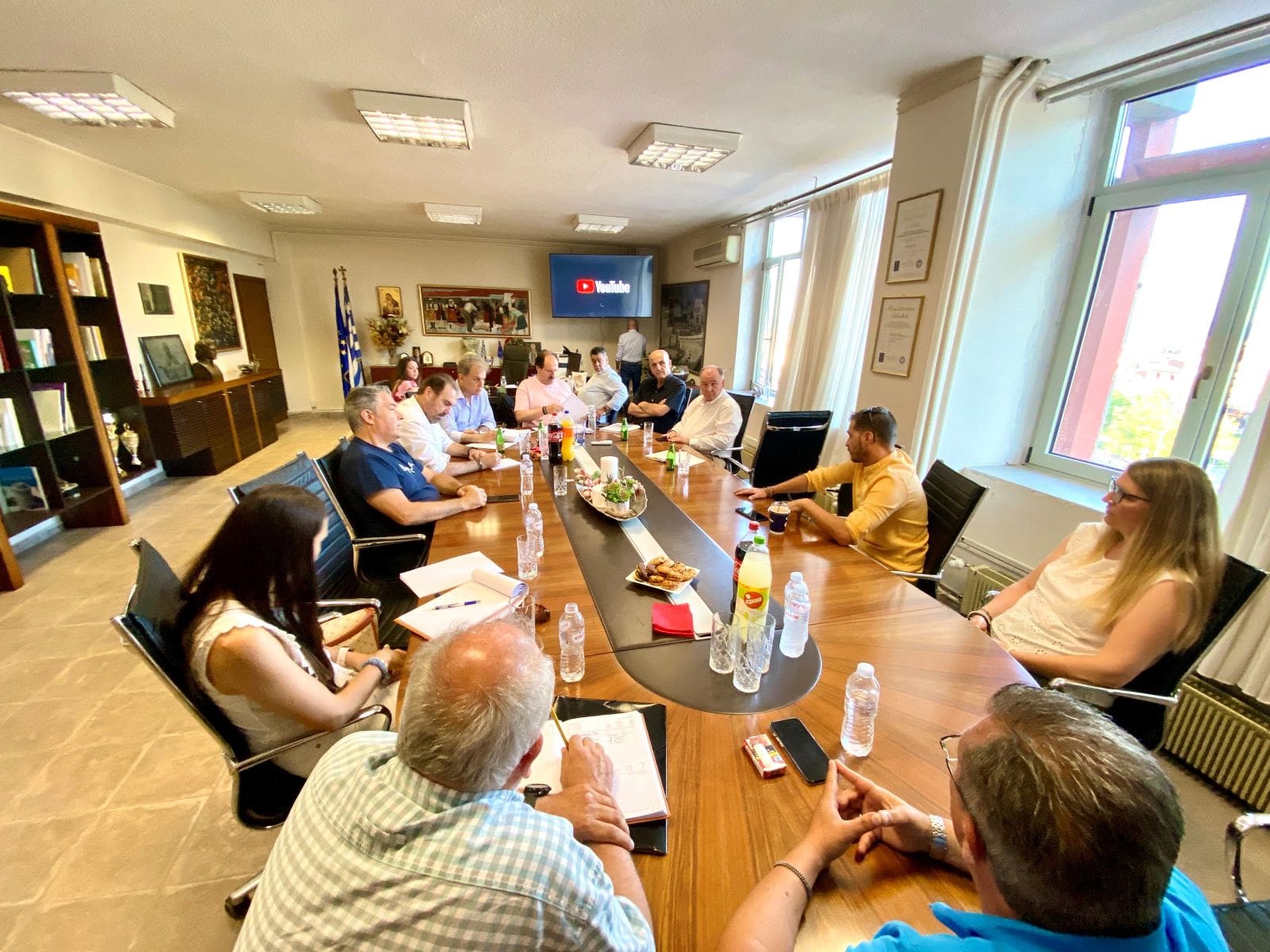 Σύσκεψη στην Π.Ε. Φλώρινας για την Τ.Κ. Αχλάδας - Eordaialive.com