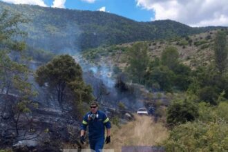 Υπό έλεγχο η πυρκαγιά στον Βούρινο Κοζάνης – Ο πρώτος απολογισμός