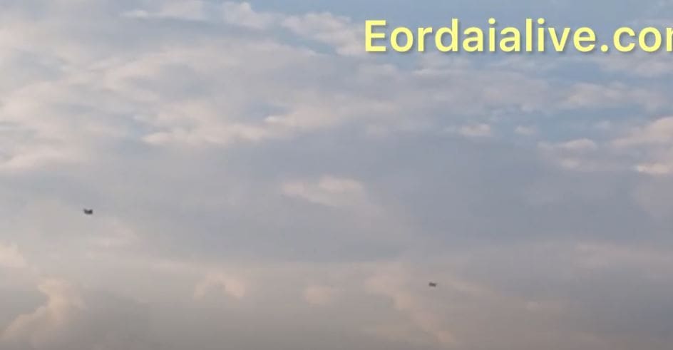 Φωτιά έξω από το Βαρυκό (Βίντεο από τα Canadair που επιχείρησαν την κατάσβεση)